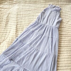 Speechless Kids sleeveless long purple/lilac/lavendar glitter dress ✨️